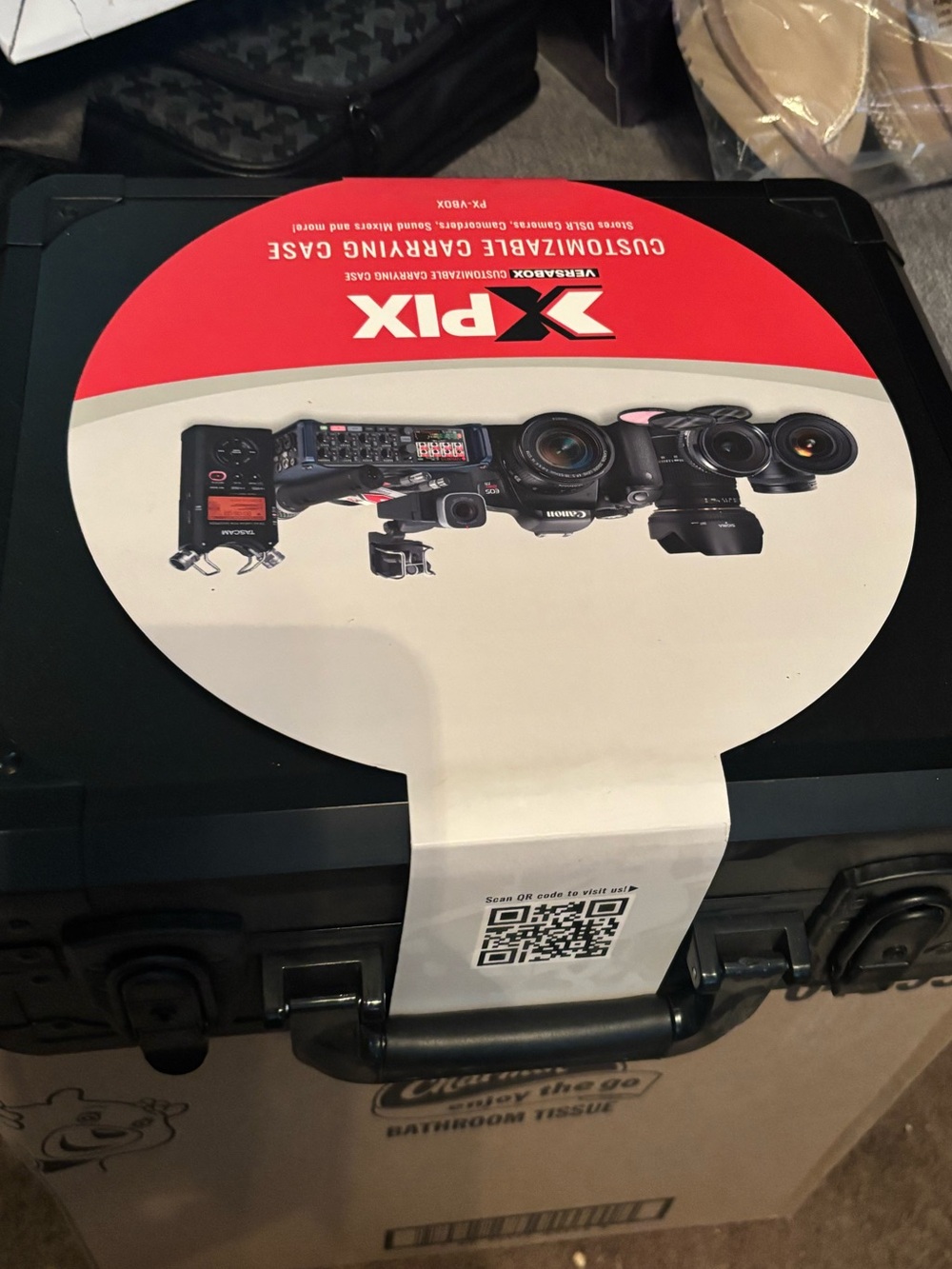 XPIX Customizable Camera Case - Black